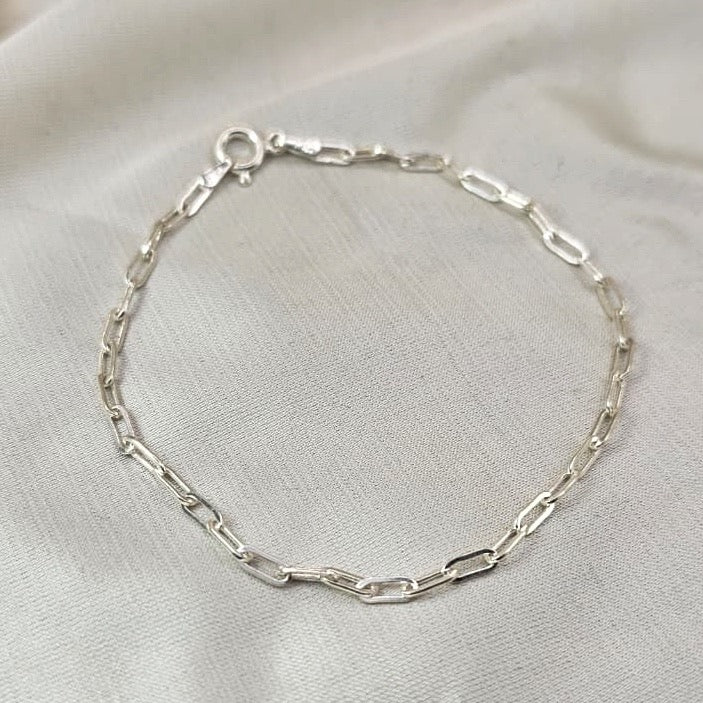 Paperclip Chain Bracelet