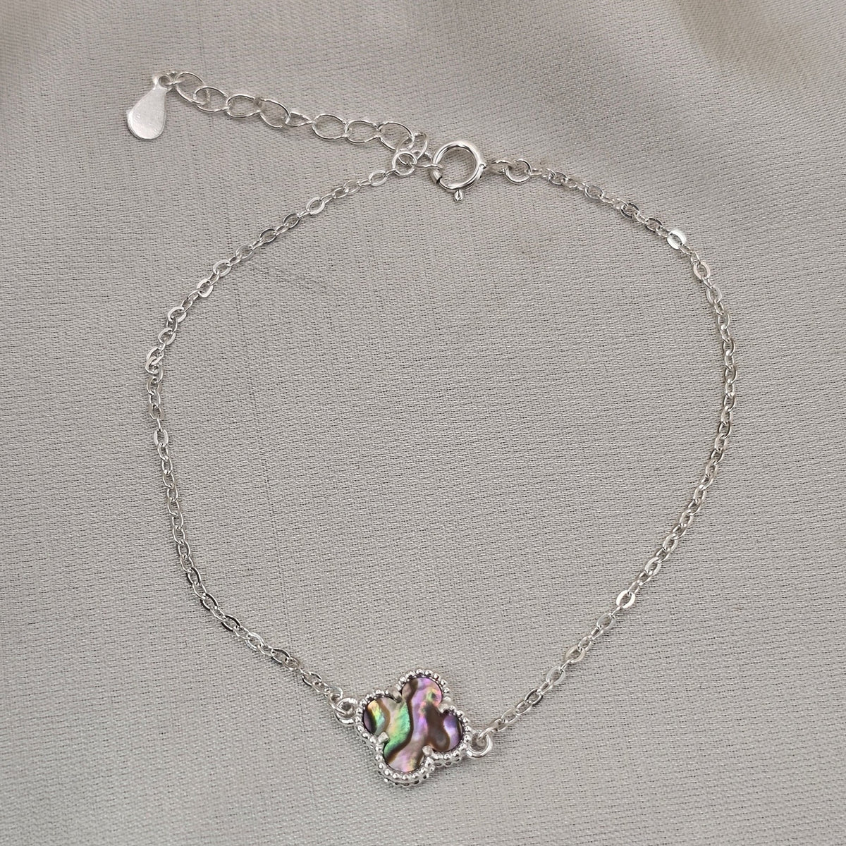 Reversible Van Cleef Style Clover Bracelet