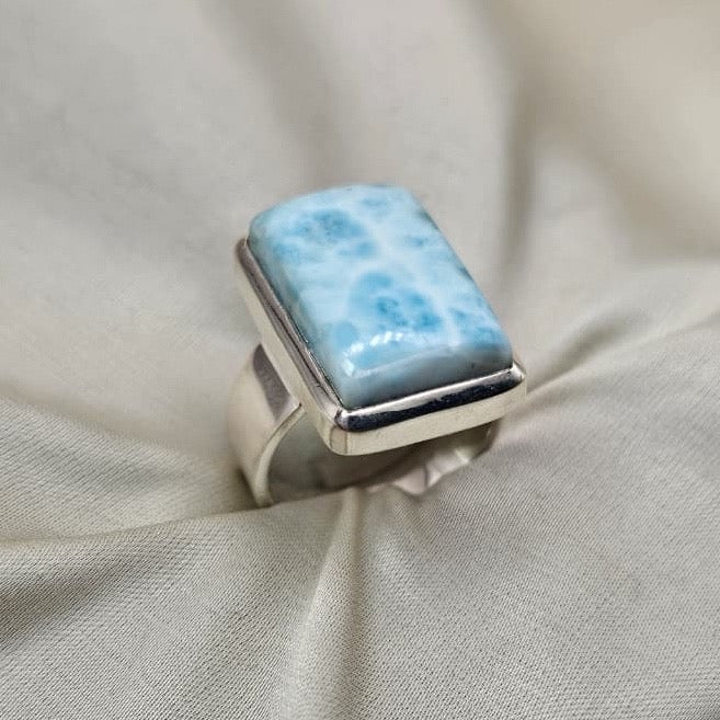 Larimar Statement Ring