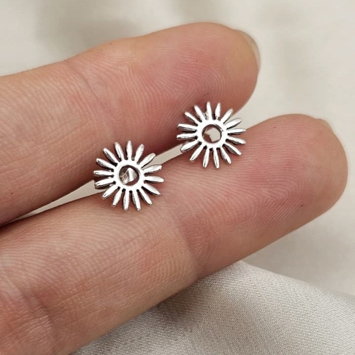 Sunburst Stud Earrings