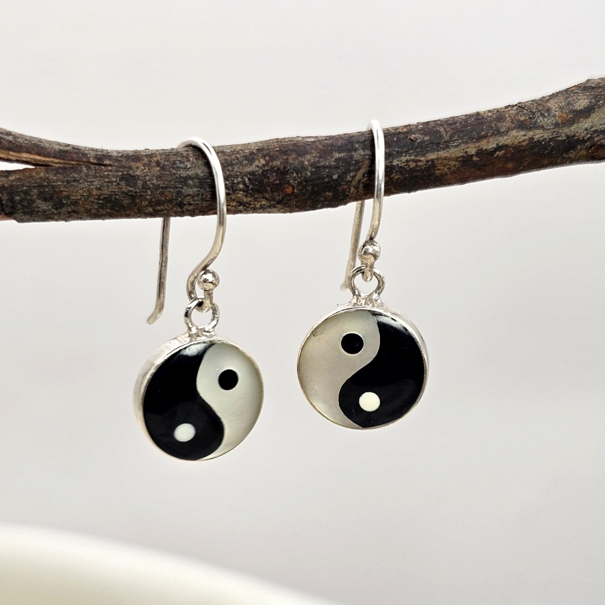 Yin Yang Drop Earrings image 3
