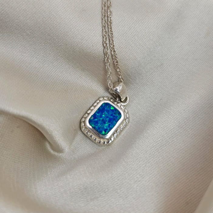 Blue Opaline Pendant image 2
