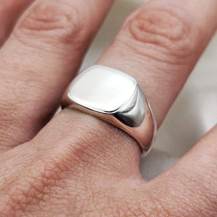 Rectangular Signet Ring