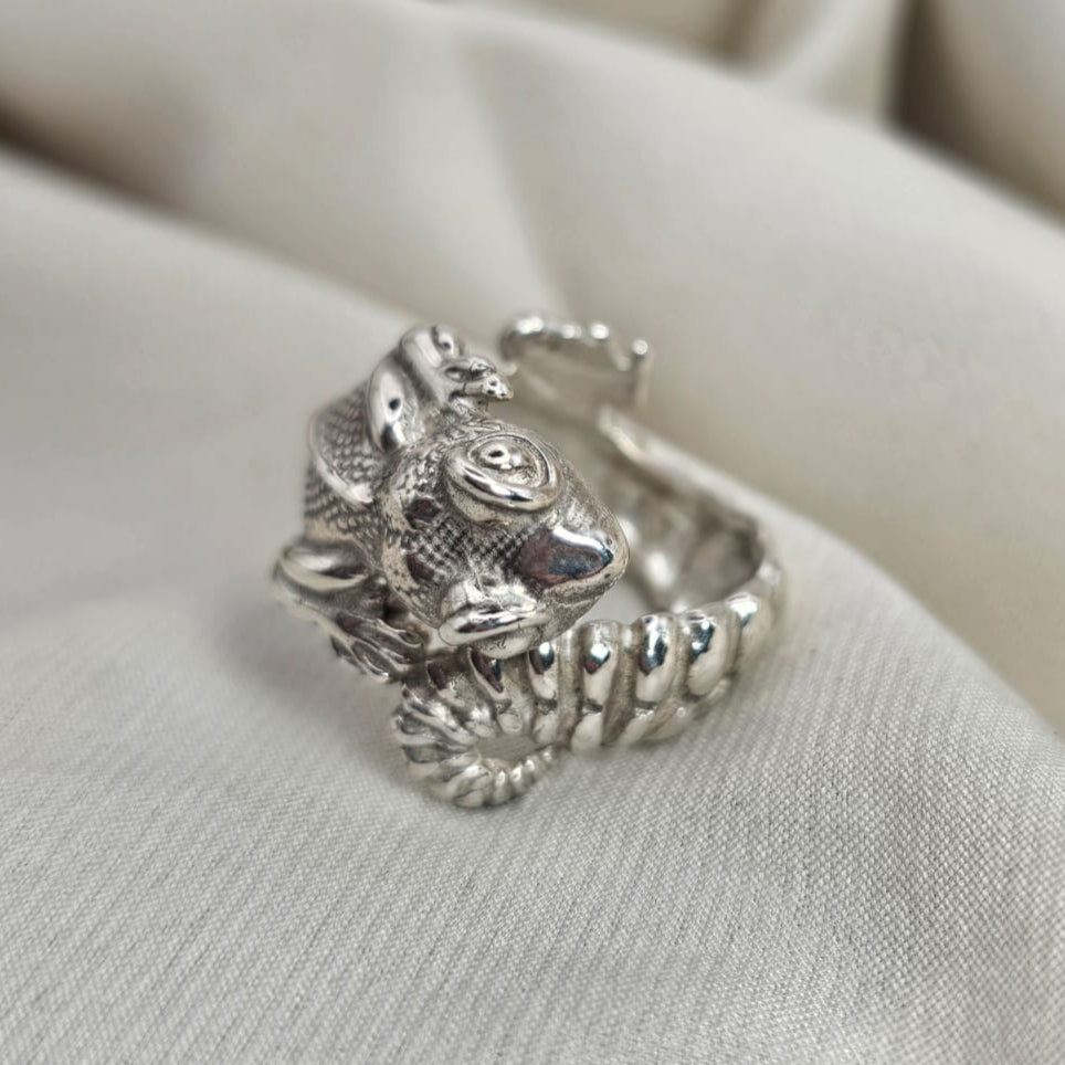 Leopard Gecko Wrap Ring image 2