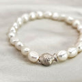 Freshwater Pearl Bracelet with Fish image 0