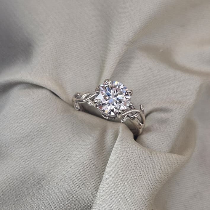 Moissanite Ring Pair