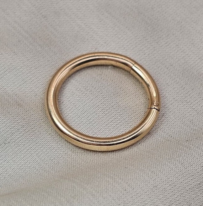 9ct Yellow Gold Hinge Clip
