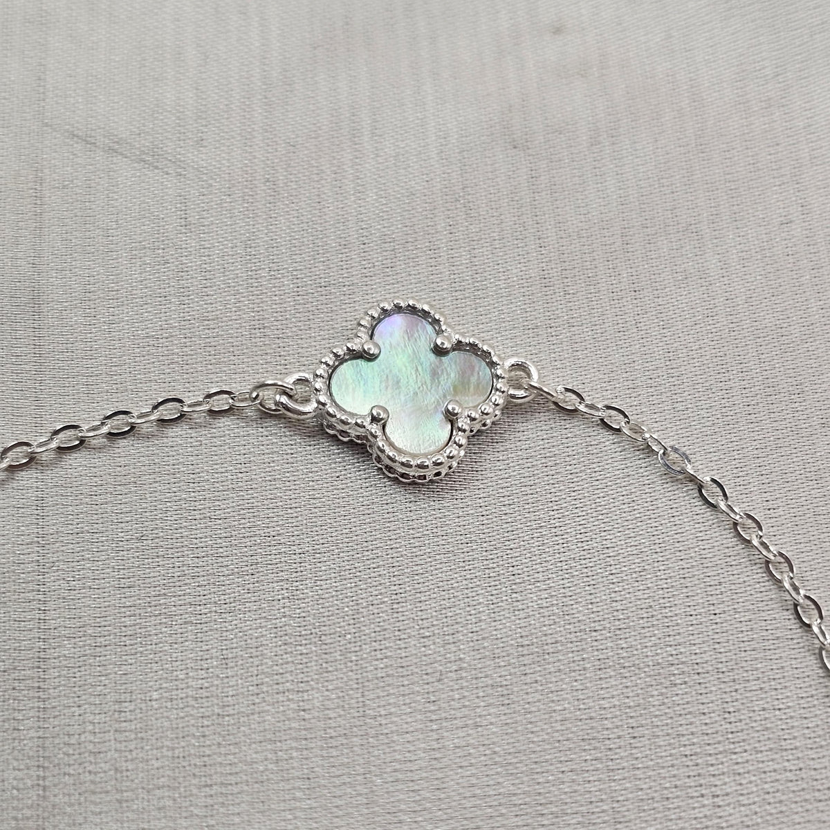 Reversible Van Cleef Style Clover Bracelet