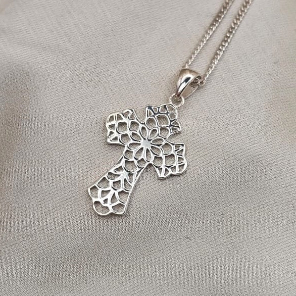 Filigree Cross Pendant