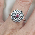 Daisy Gemstone Ring image 6