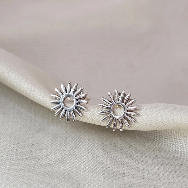 Sunburst Stud Earrings