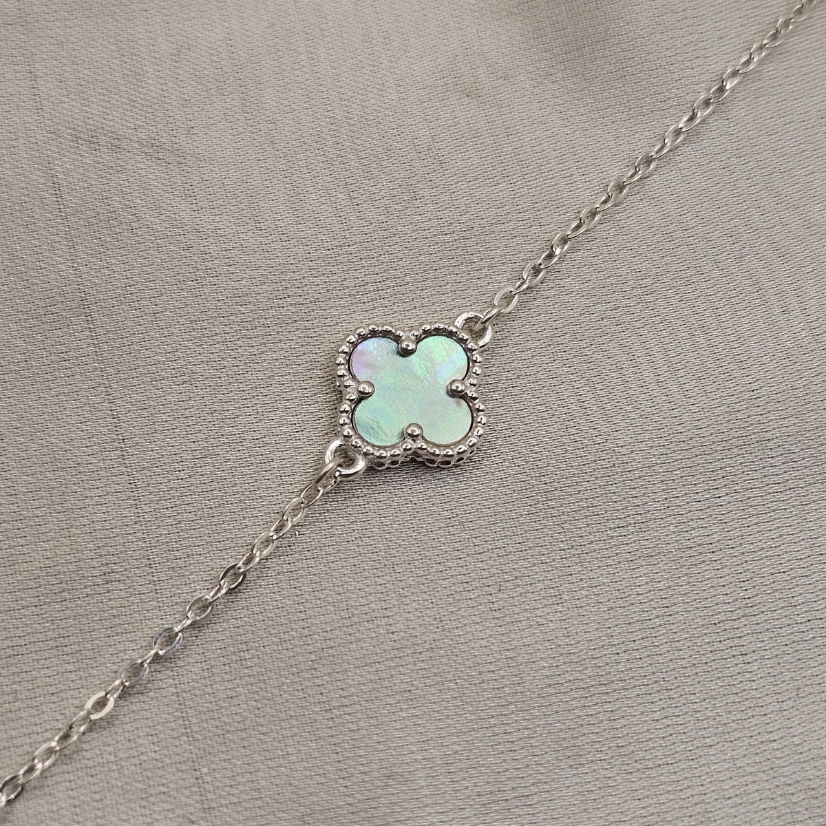 Reversible Van Cleef Style Clover Bracelet