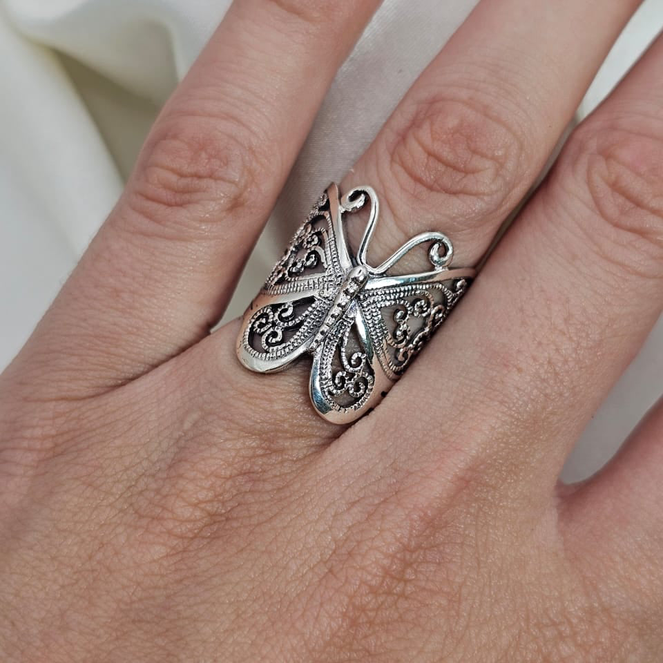 Butterfly Filigree Ring image 1