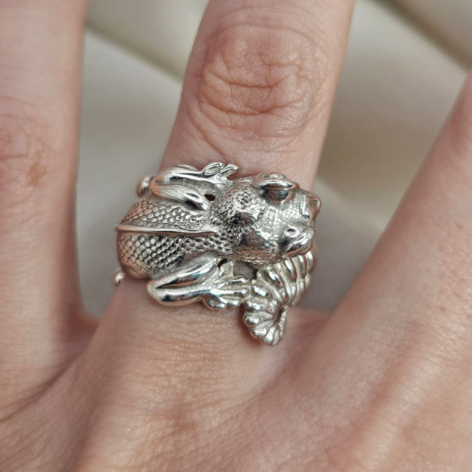 Leopard Gecko Wrap Ring image 3