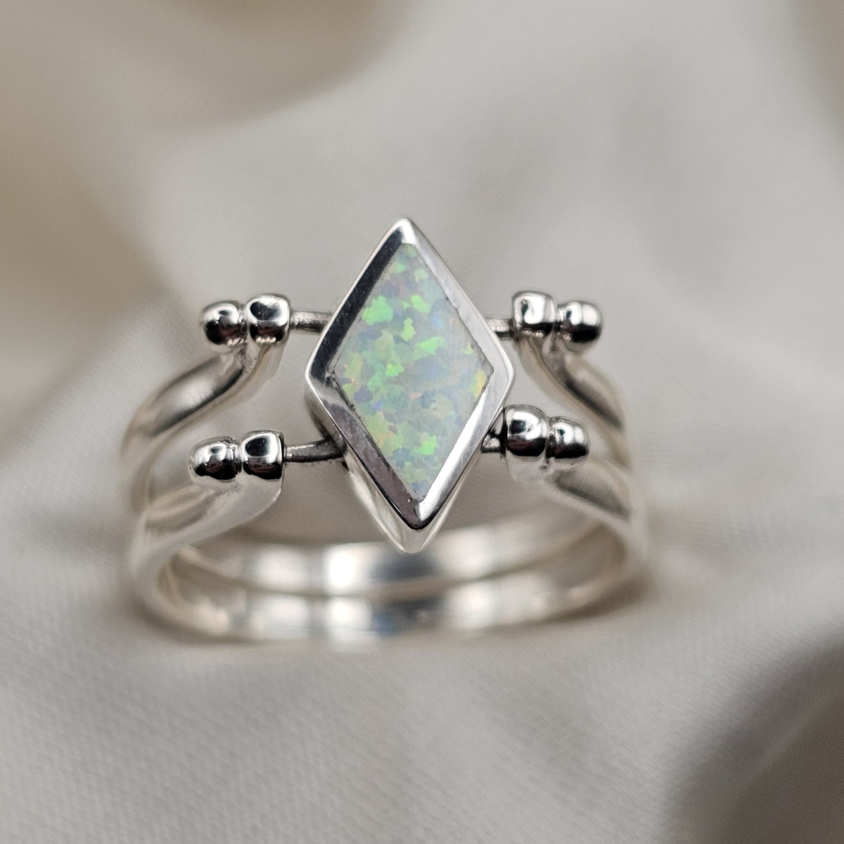 Reversible Opaline Ring image 0