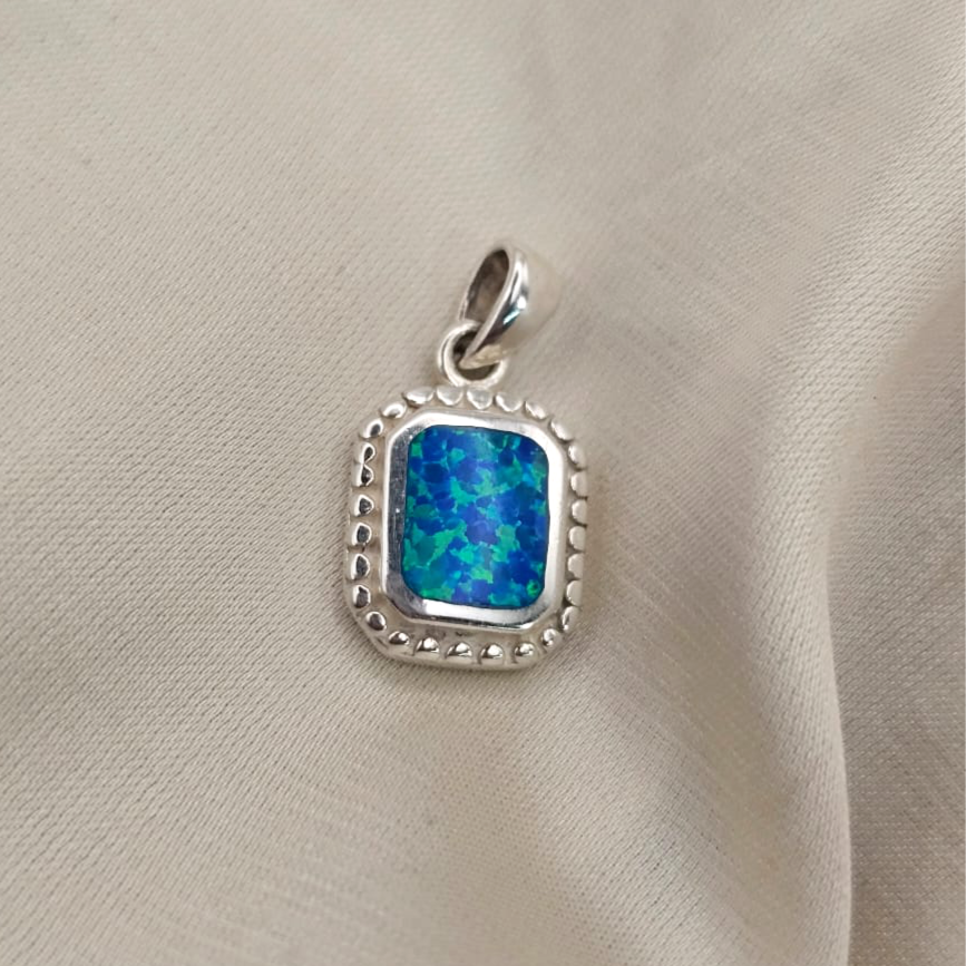 Blue Opaline Pendant image 1