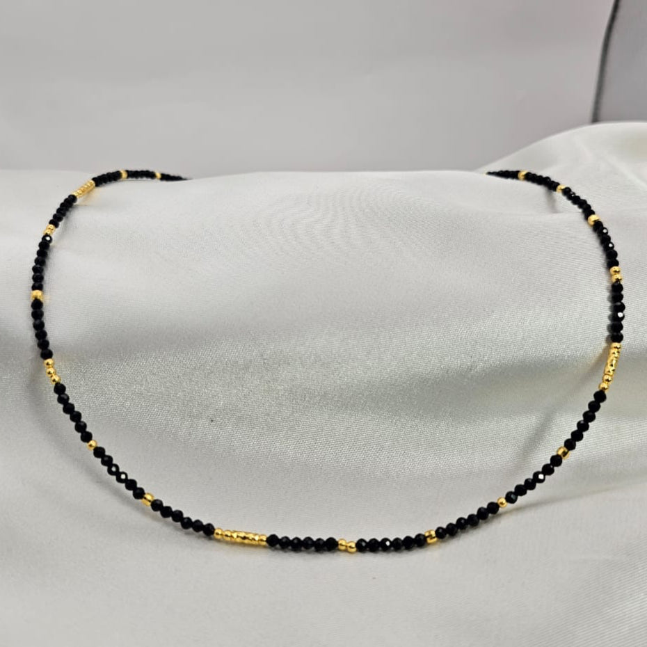 Faceted Gem Bead Necklace image 2