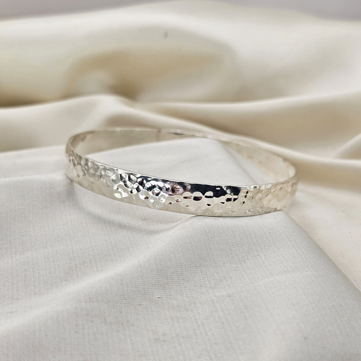 Hammered Bangle