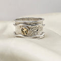 Gemstone Spinner Fidget Ring image 4