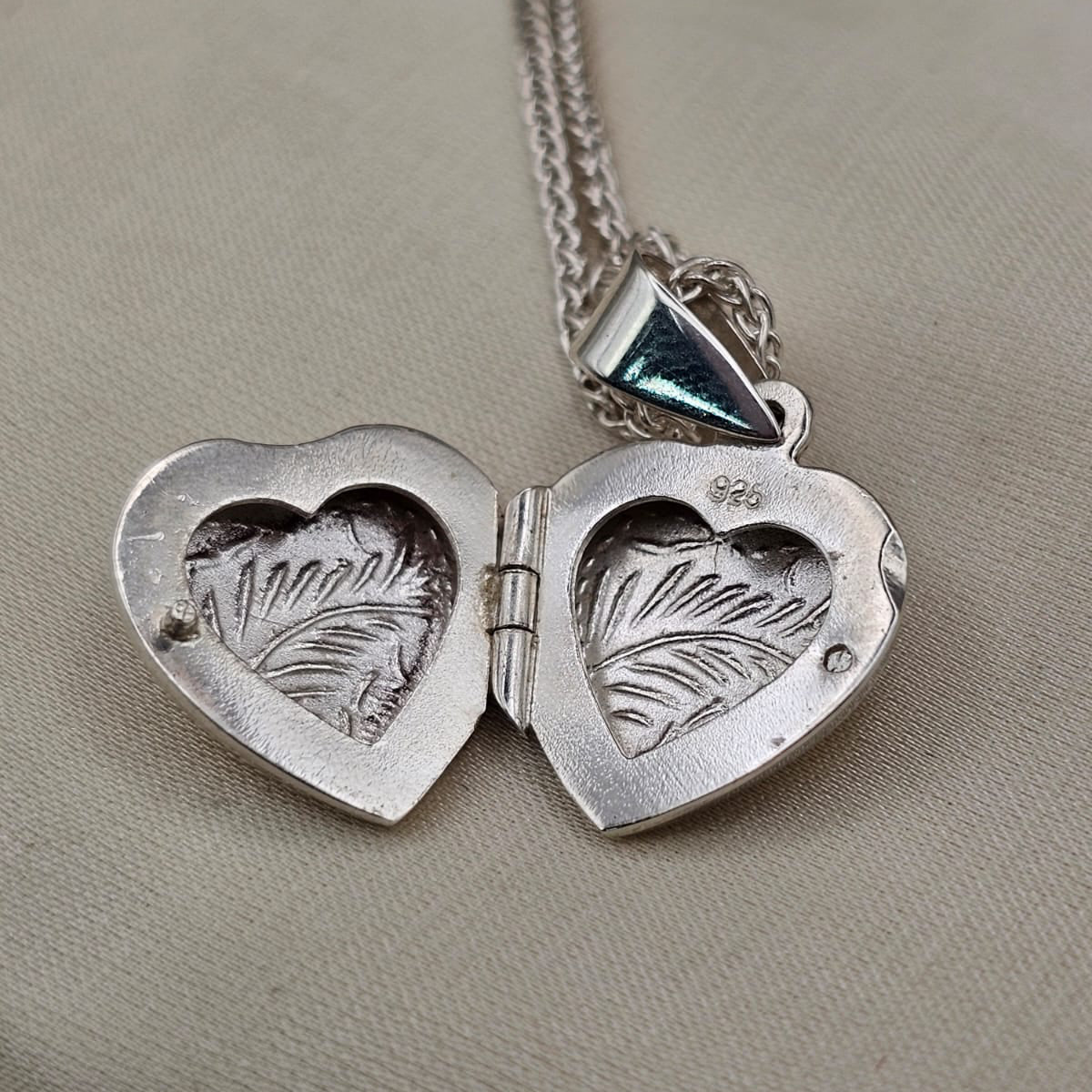 Engraved Heart Locket image 1