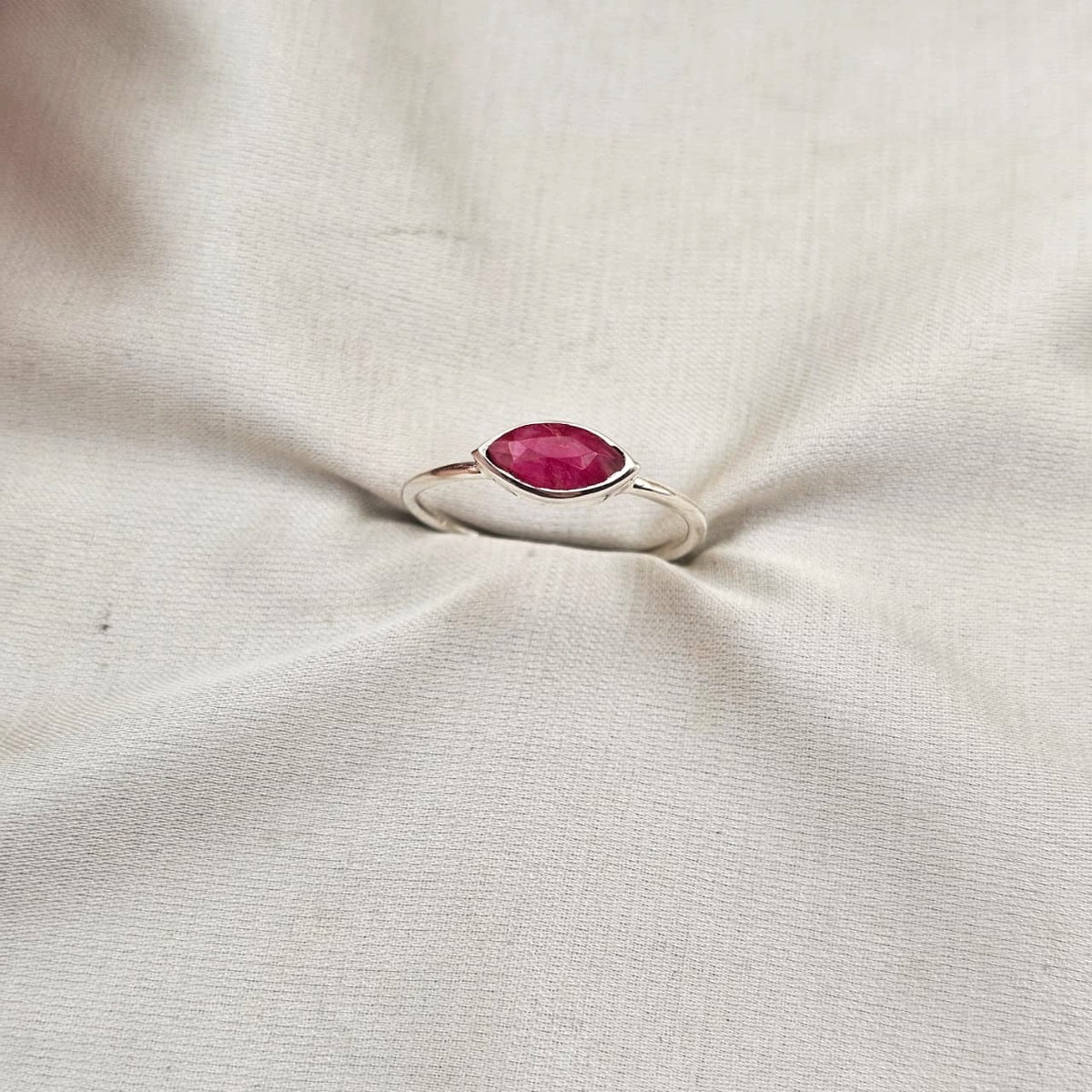 Ruby Stacking Ring