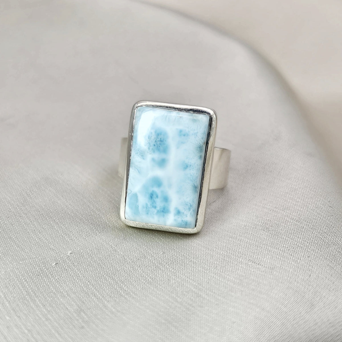 Larimar Statement Ring