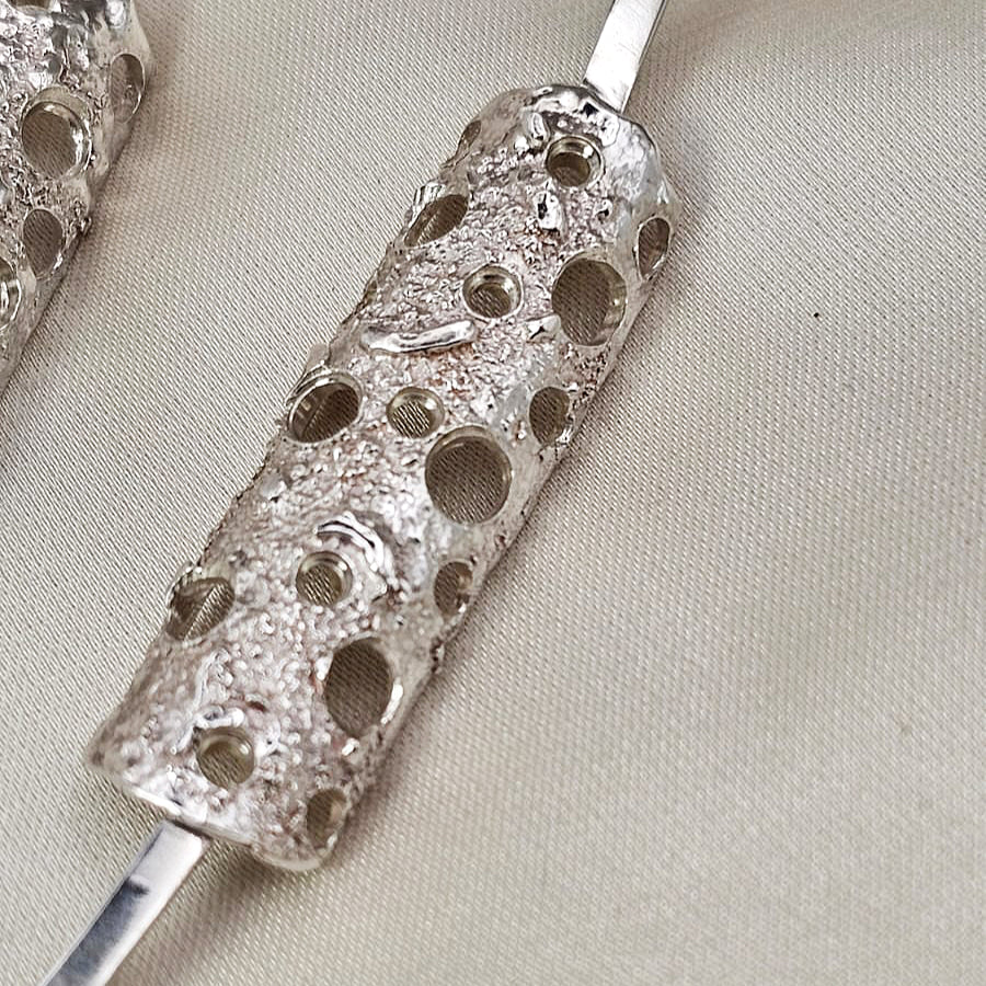 Honeycomb Earrings image 3
