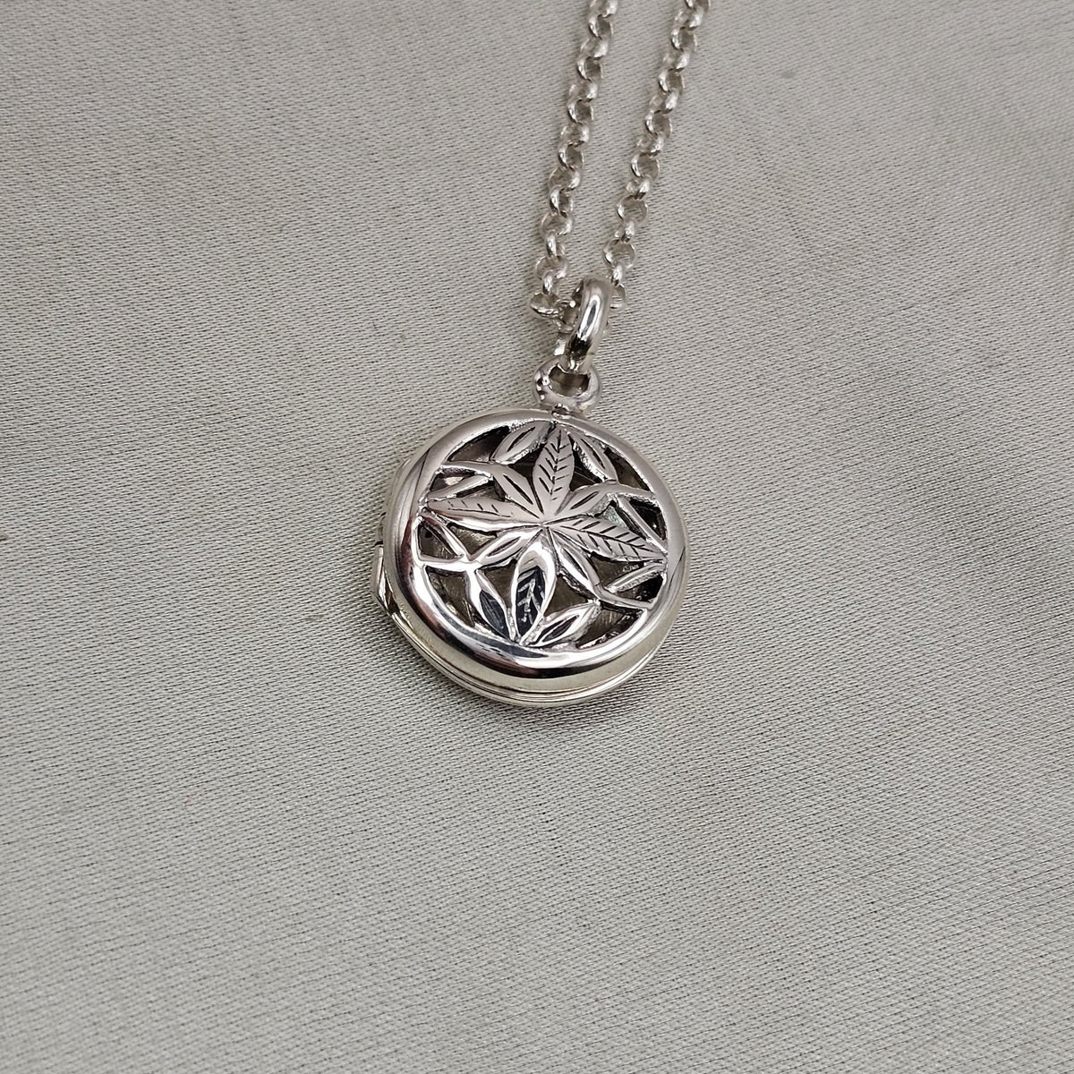 Round Locket Pendant