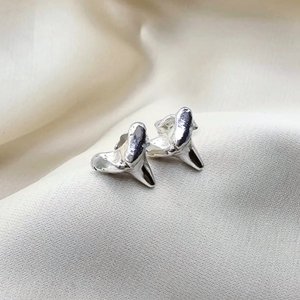 Shark Tooth Stud Earrings image 3