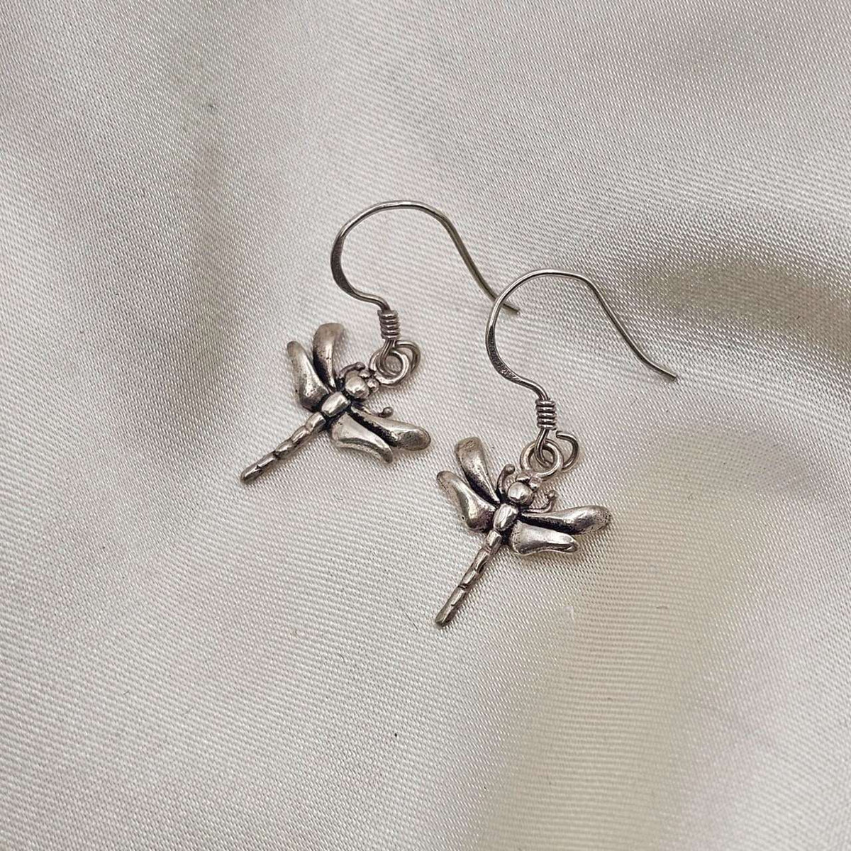 Dragonfly Drop Earrings