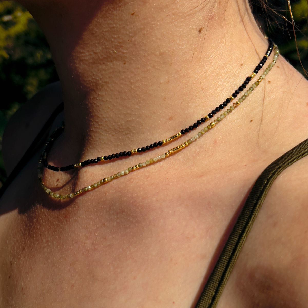 Faceted Gem Bead Necklace image 13