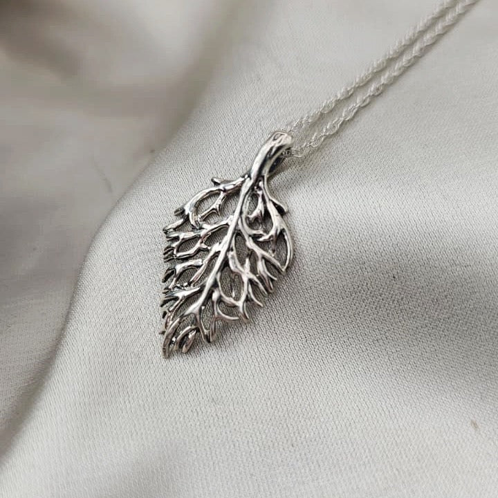 Open Leaf Pendant
