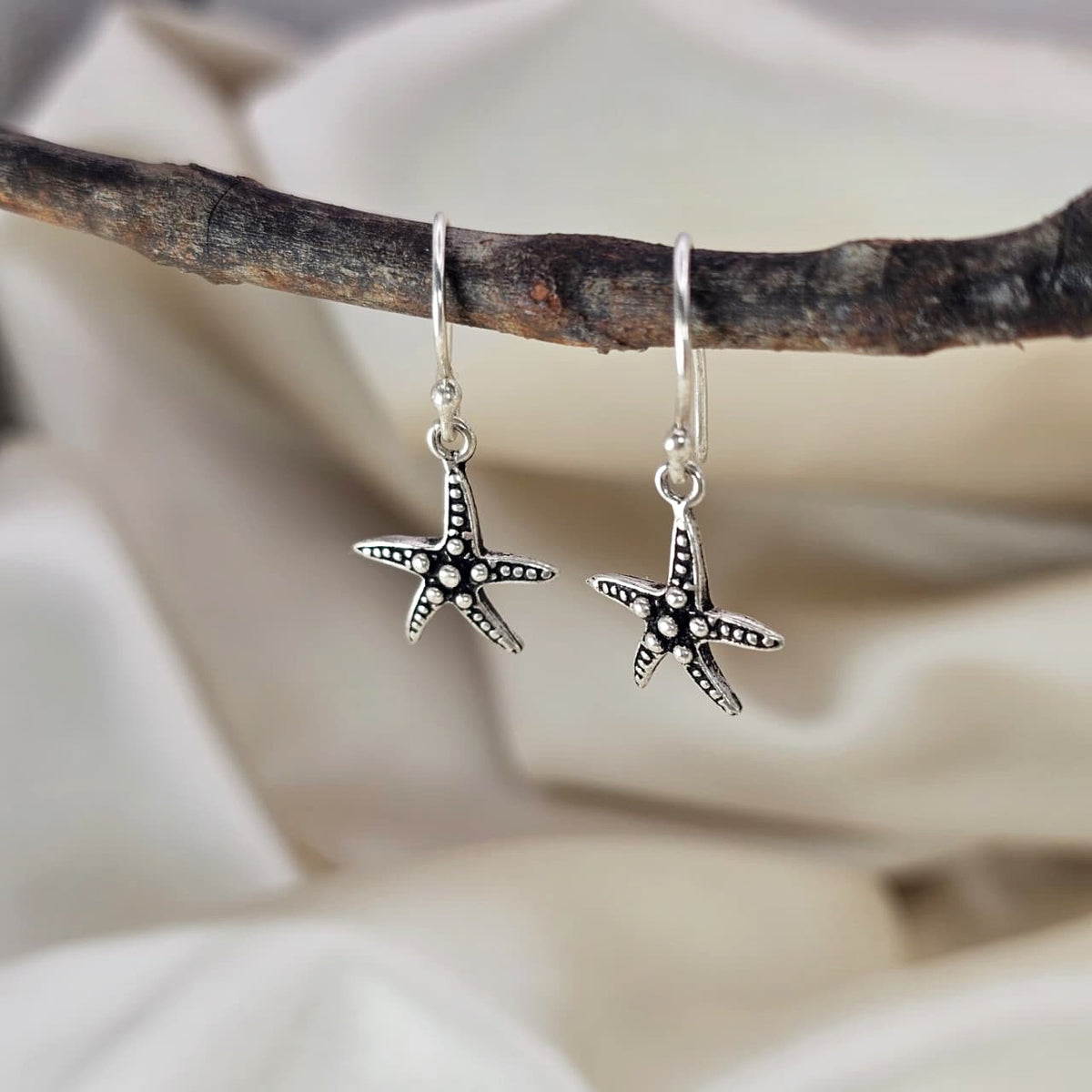 Starfish Drop Earrings