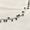 Hematite Beaded Necklace image 1