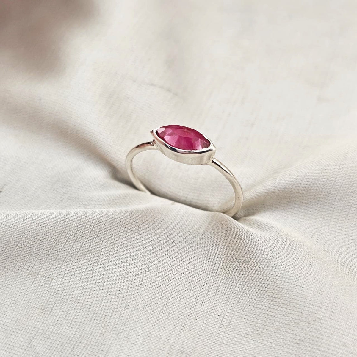 Ruby Stacking Ring