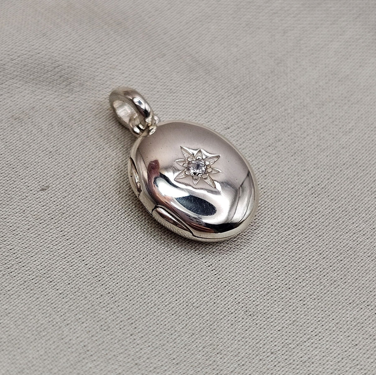 Starburst Locket Pendant