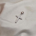 Cubic Zirconia Cross Pendant