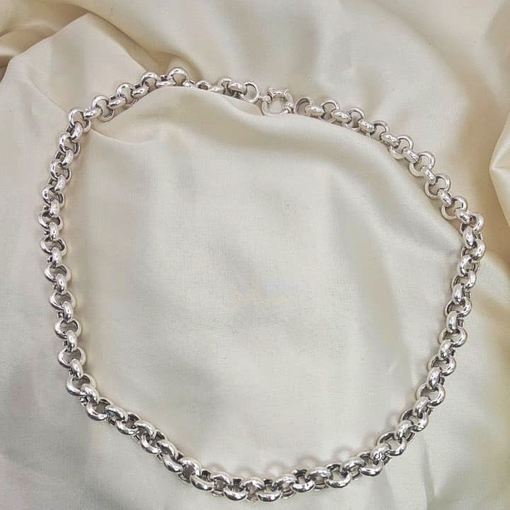 Hollow Chunky Belcher Chain with Signoretti Clasp