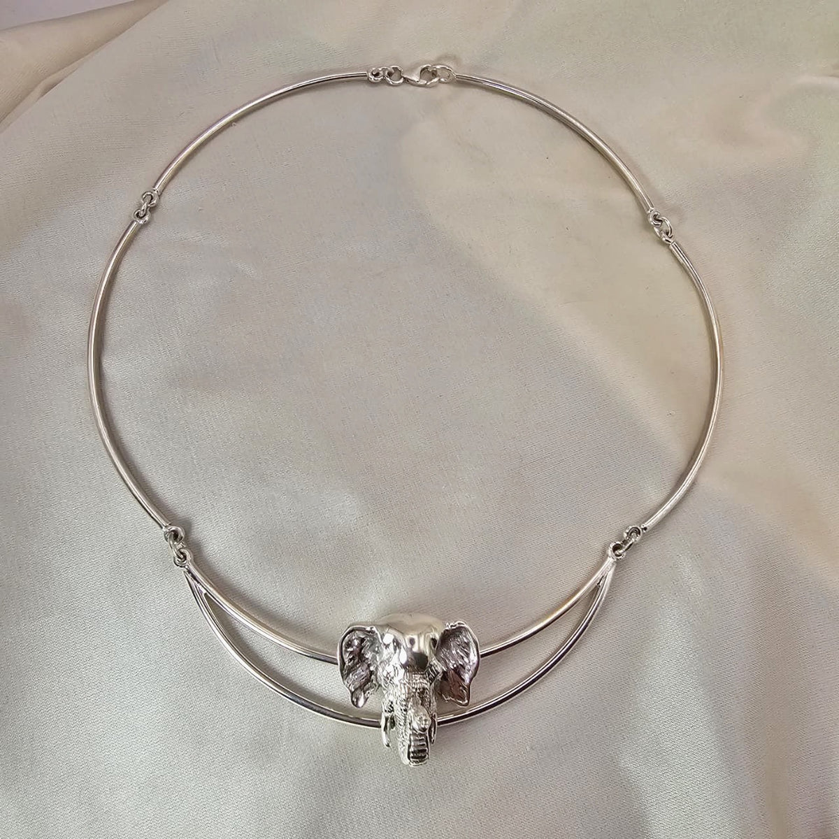 Elephant Choker Necklace