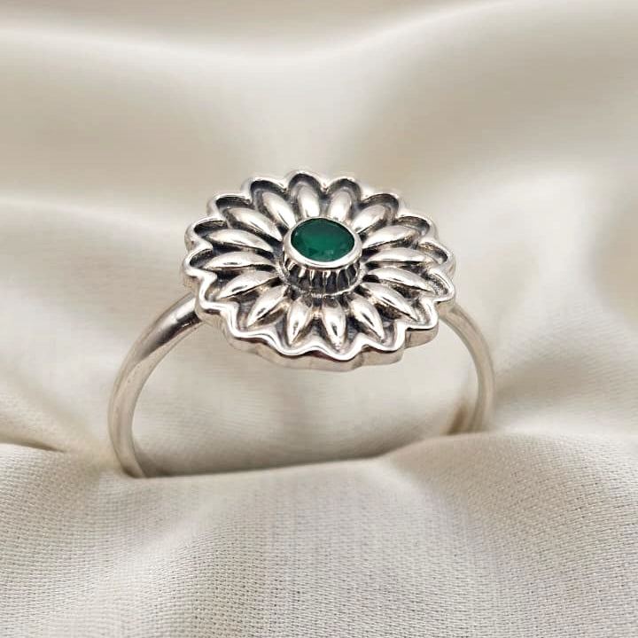 Daisy Gemstone Ring image 7
