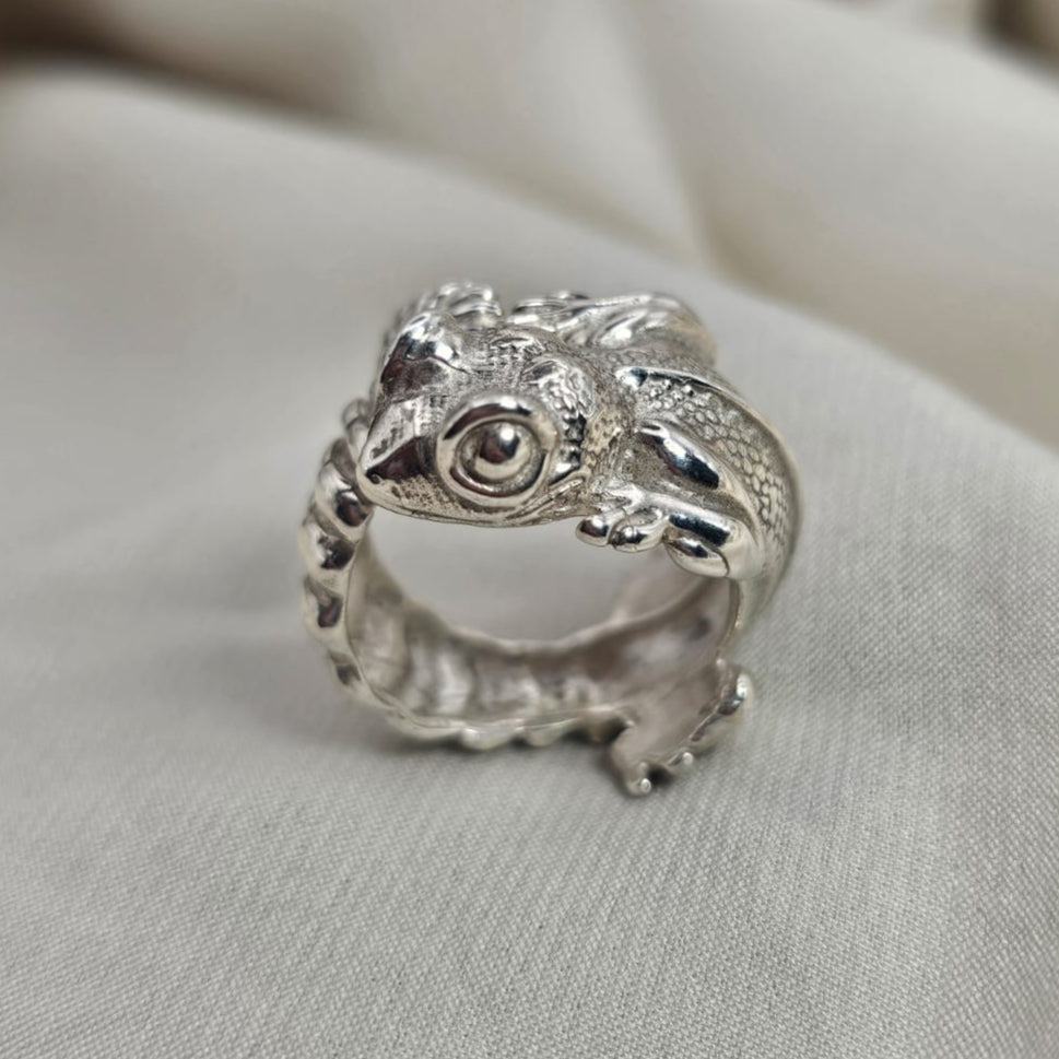 Leopard Gecko Wrap Ring image 8