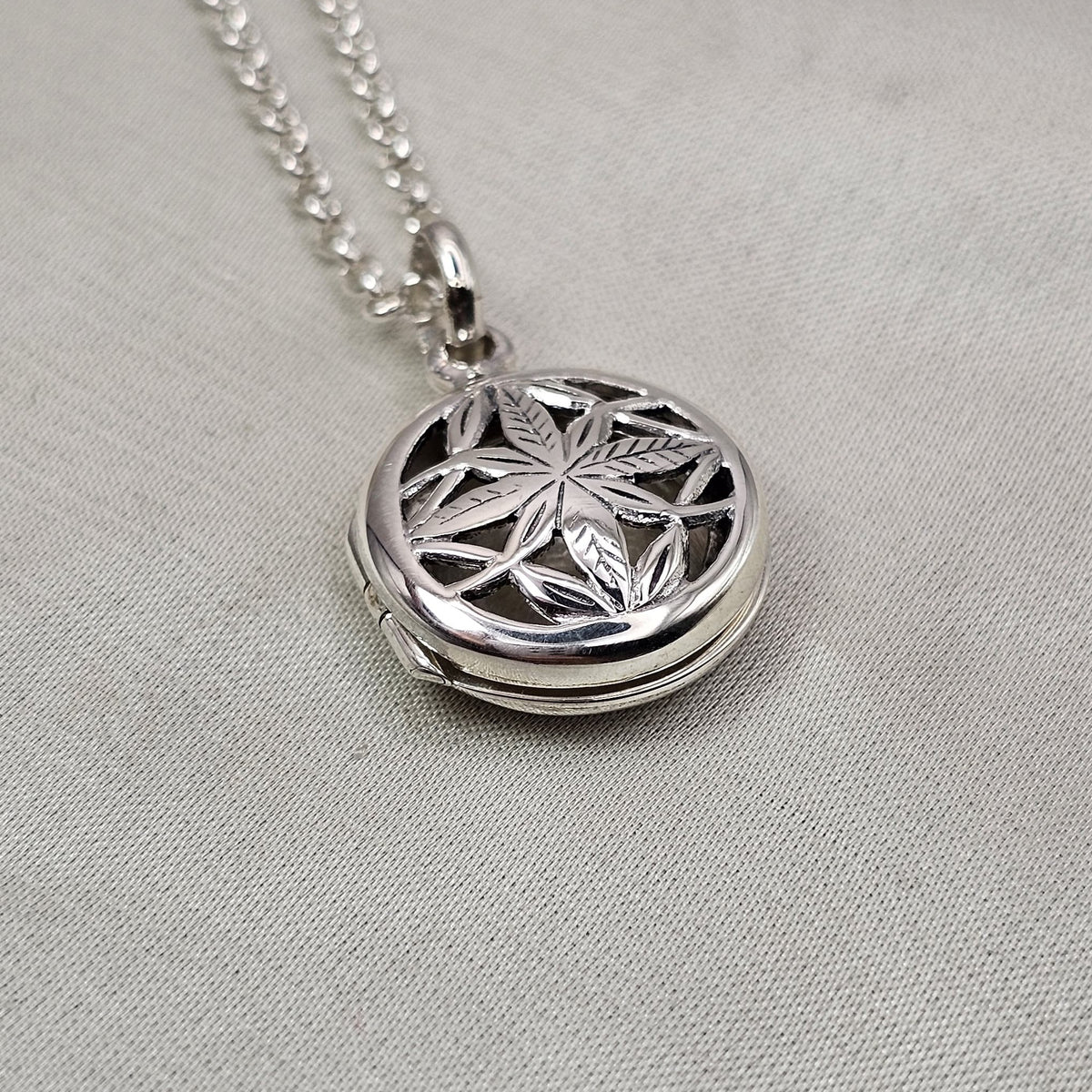 Round Locket Pendant