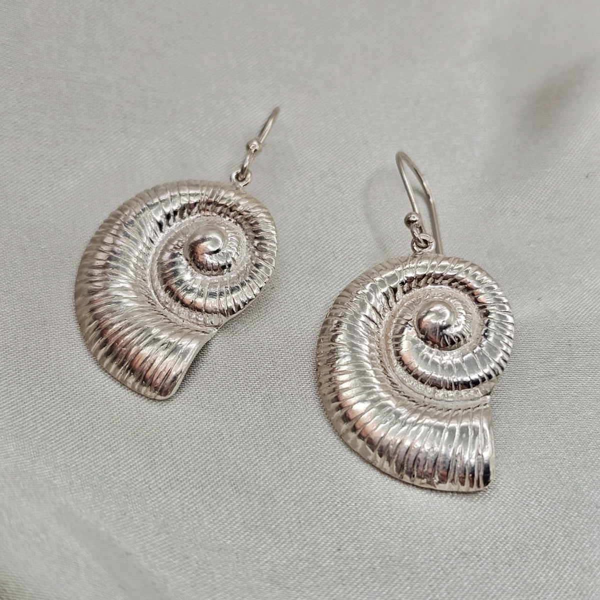Nautilus Shell Earrings