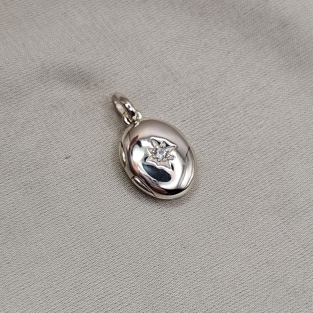 Starburst Locket Pendant