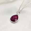 Ruby Teardrop Pendant image 0