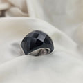 Black Onyx Dome Ring image 0