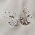 Gingko Leaf Earrings image 0
