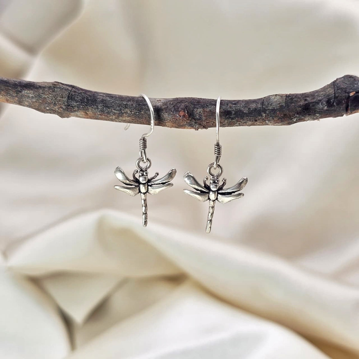 Dragonfly Drop Earrings