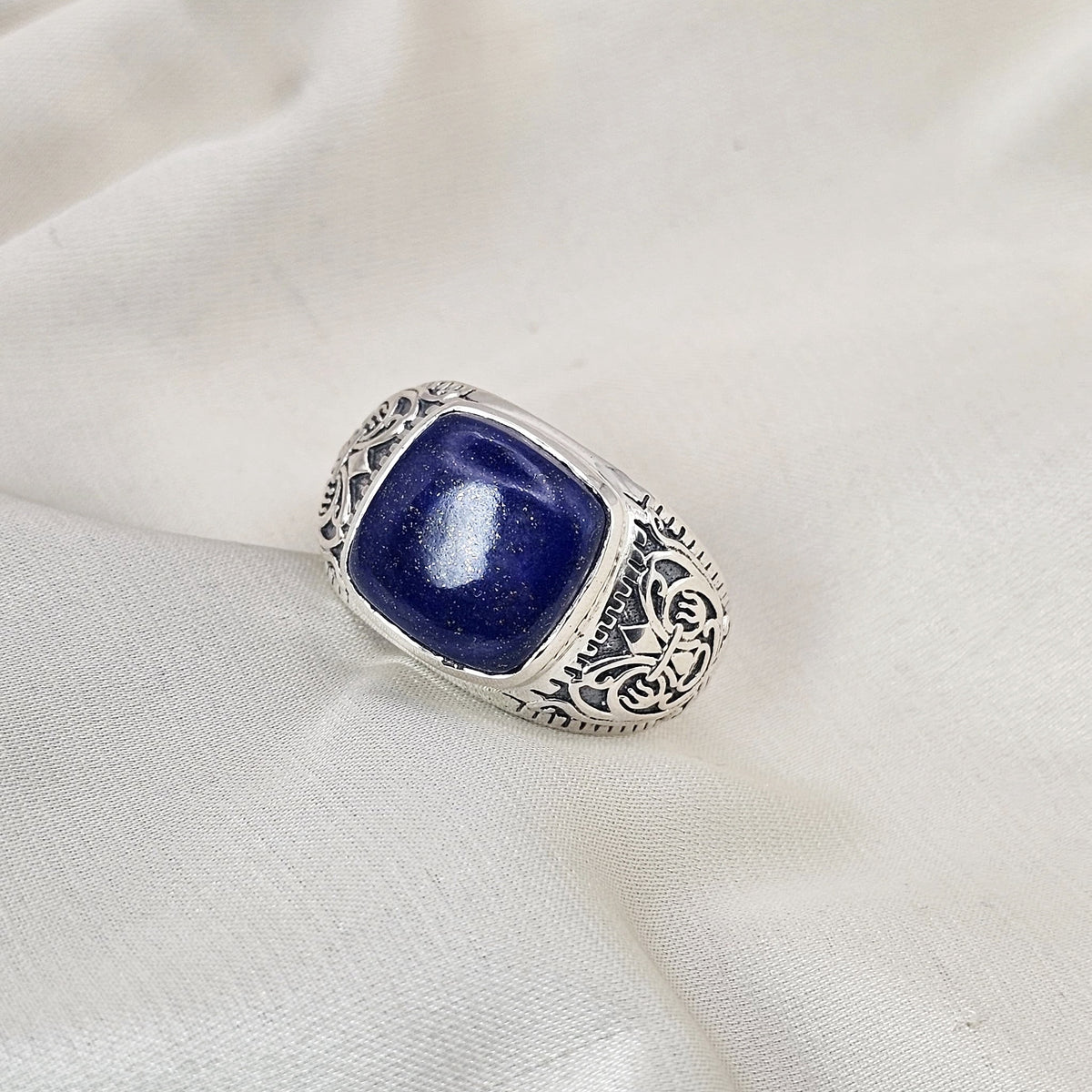 Lapis Lazuli Statement Ring
