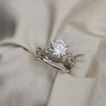 Moissanite Ring Pair